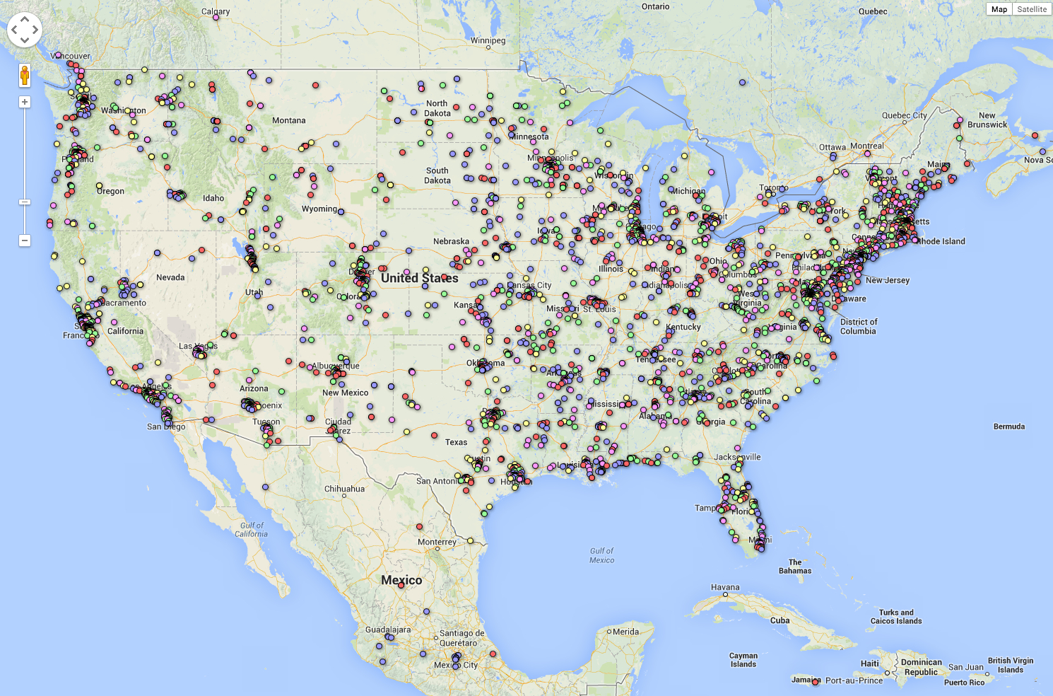 Map of NYSC Alumni – National Youth Science Academy