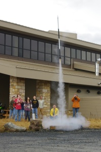 YSDE Students participate in a seminar on rockets.