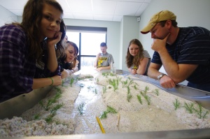 YSDE Students work at the Canaan Valley Institute
